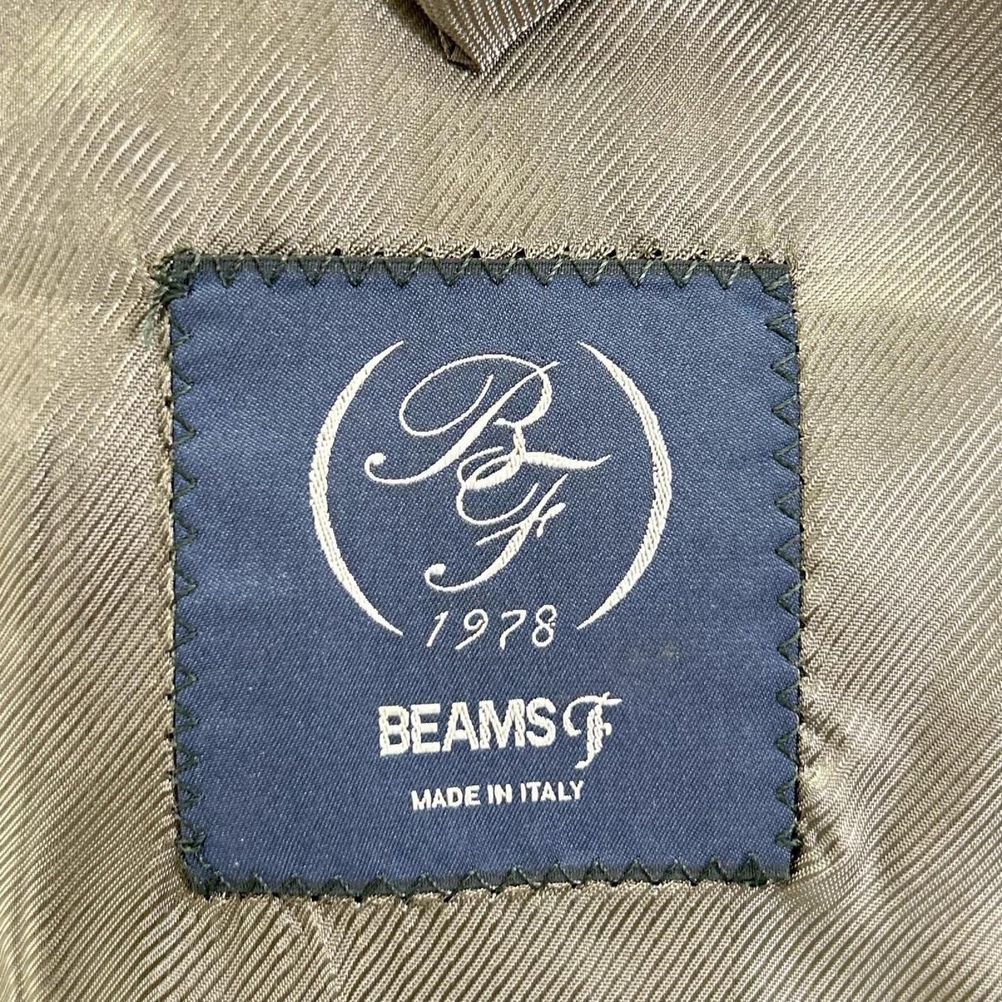 BEAMS F ビームスエフ CB008 イタリア製 スポルベリーノコート コート