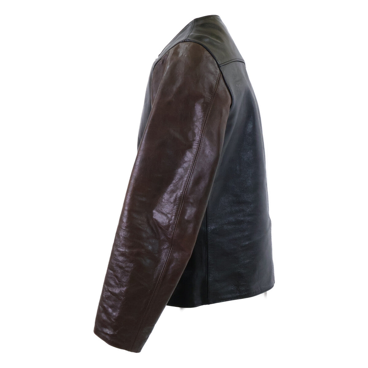 FINE CREEK&CO ファインクリークアンドコー ACJK001 Bud ホースハイド ノーカラージャケット ジャケット