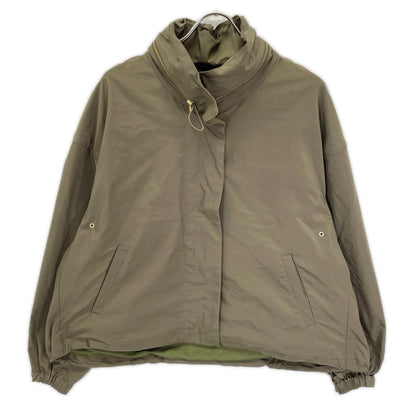 Deuxieme Classe ドゥーズィエムクラス 【MUSE】カーキ WASHED STAND ZIP ブルゾン ジャケット ジャケット