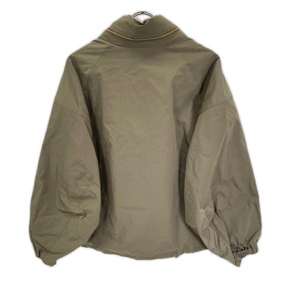 Deuxieme Classe ドゥーズィエムクラス 【MUSE】カーキ WASHED STAND ZIP ブルゾン ジャケット ジャケット