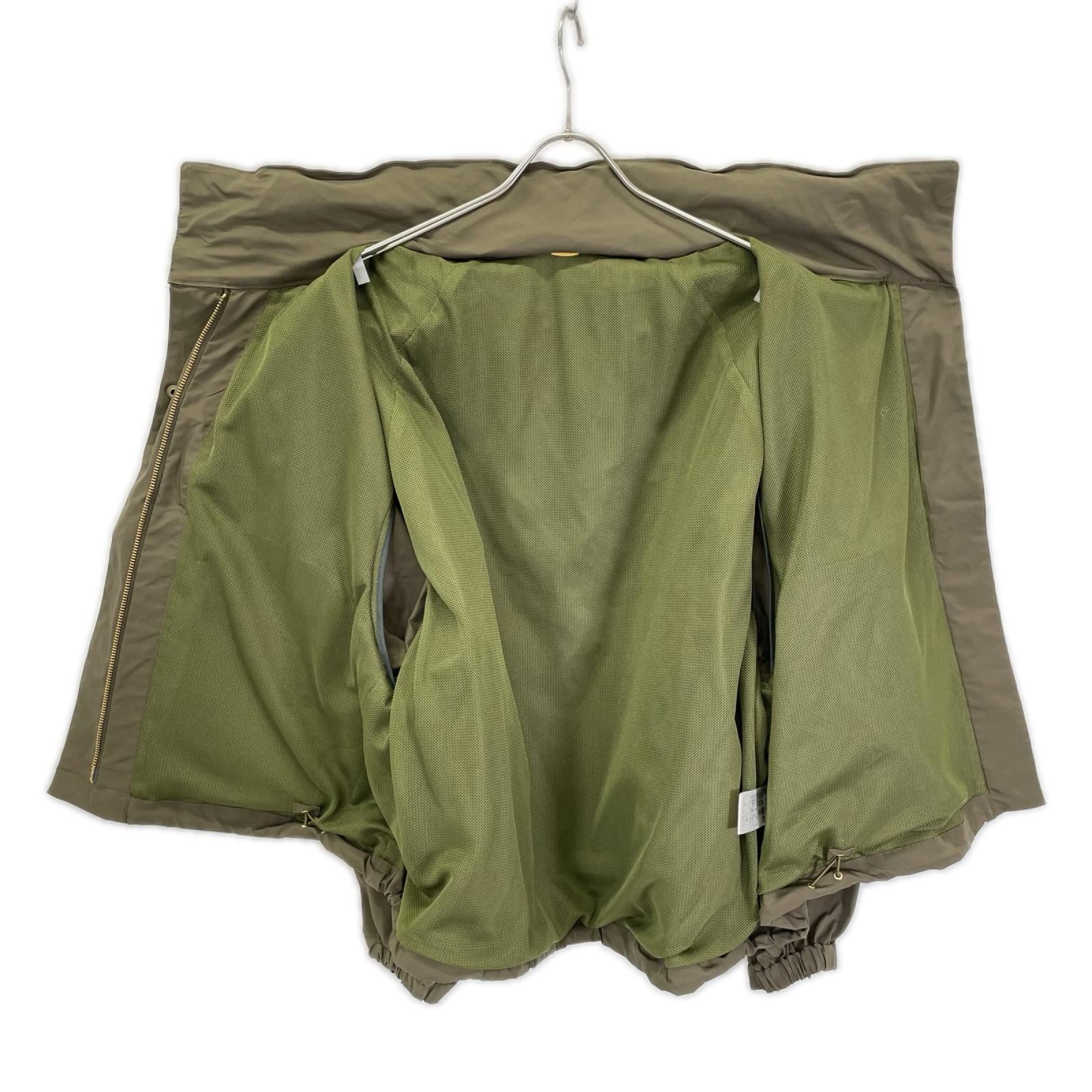 Deuxieme Classe ドゥーズィエムクラス 【MUSE】カーキ WASHED STAND ZIP ブルゾン ジャケット ジャケット