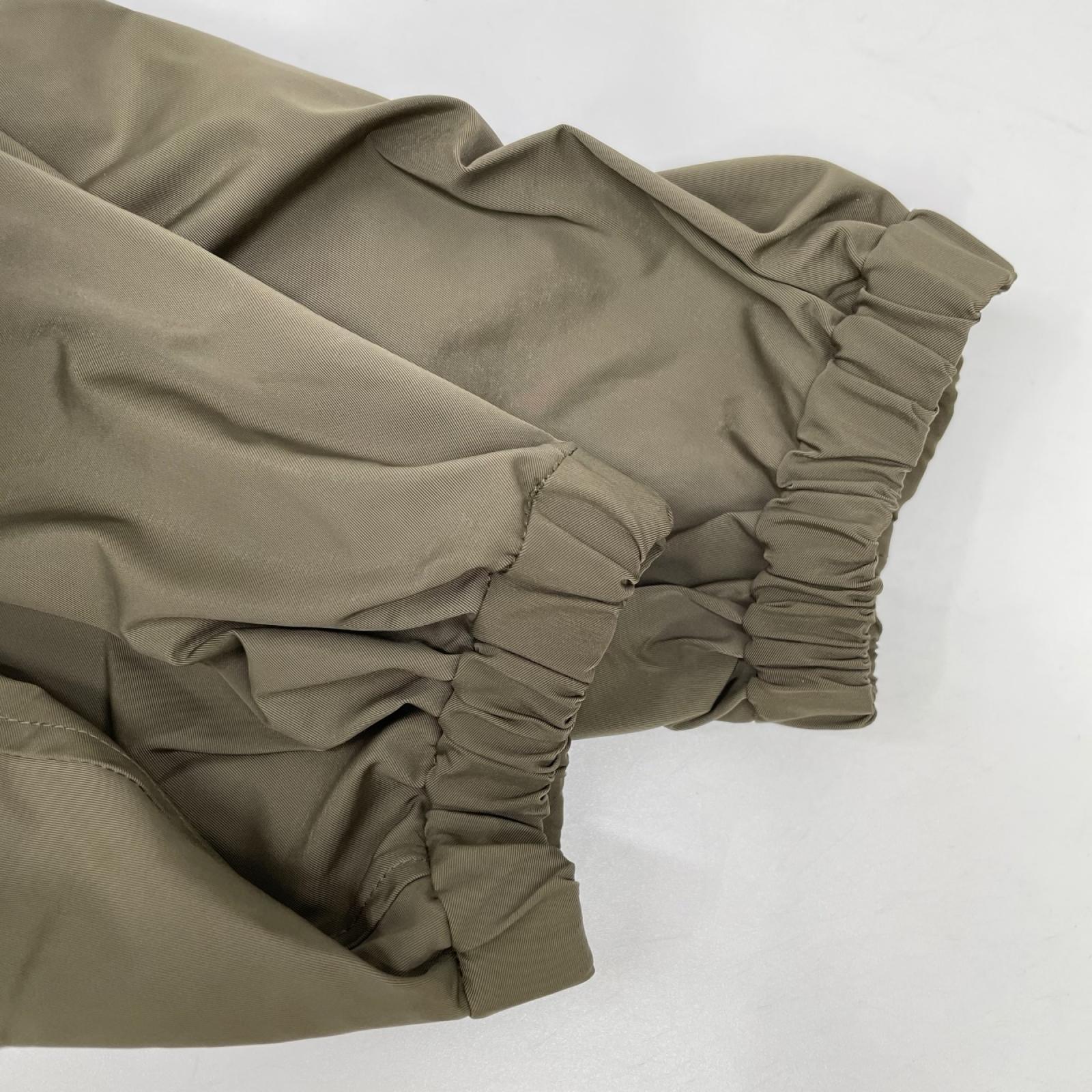 Deuxieme Classe ドゥーズィエムクラス 【MUSE】カーキ WASHED STAND ZIP ブルゾン ジャケット ジャケット