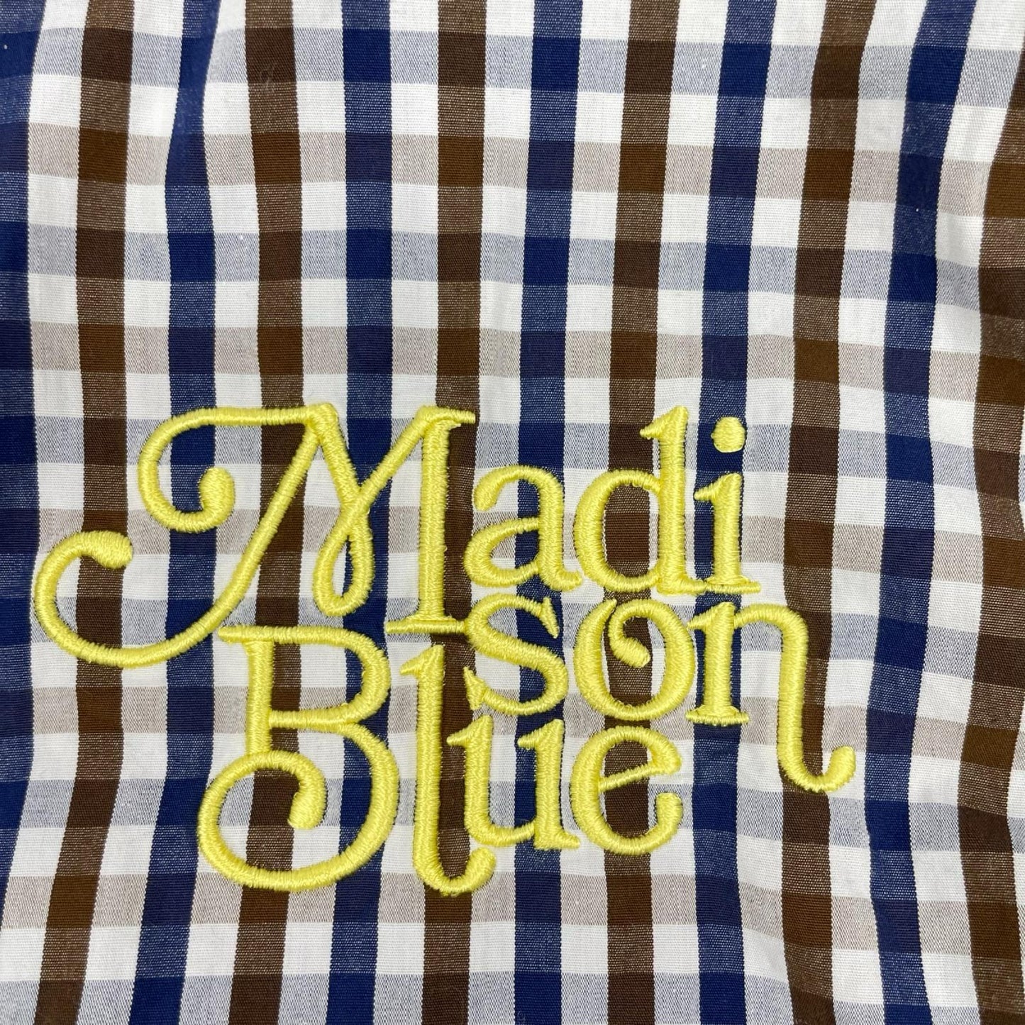 MADISON BLUE マディソンブルー MB231-5011 B.D. SH M.GINGHAM ボタンダウンシャツ トップス