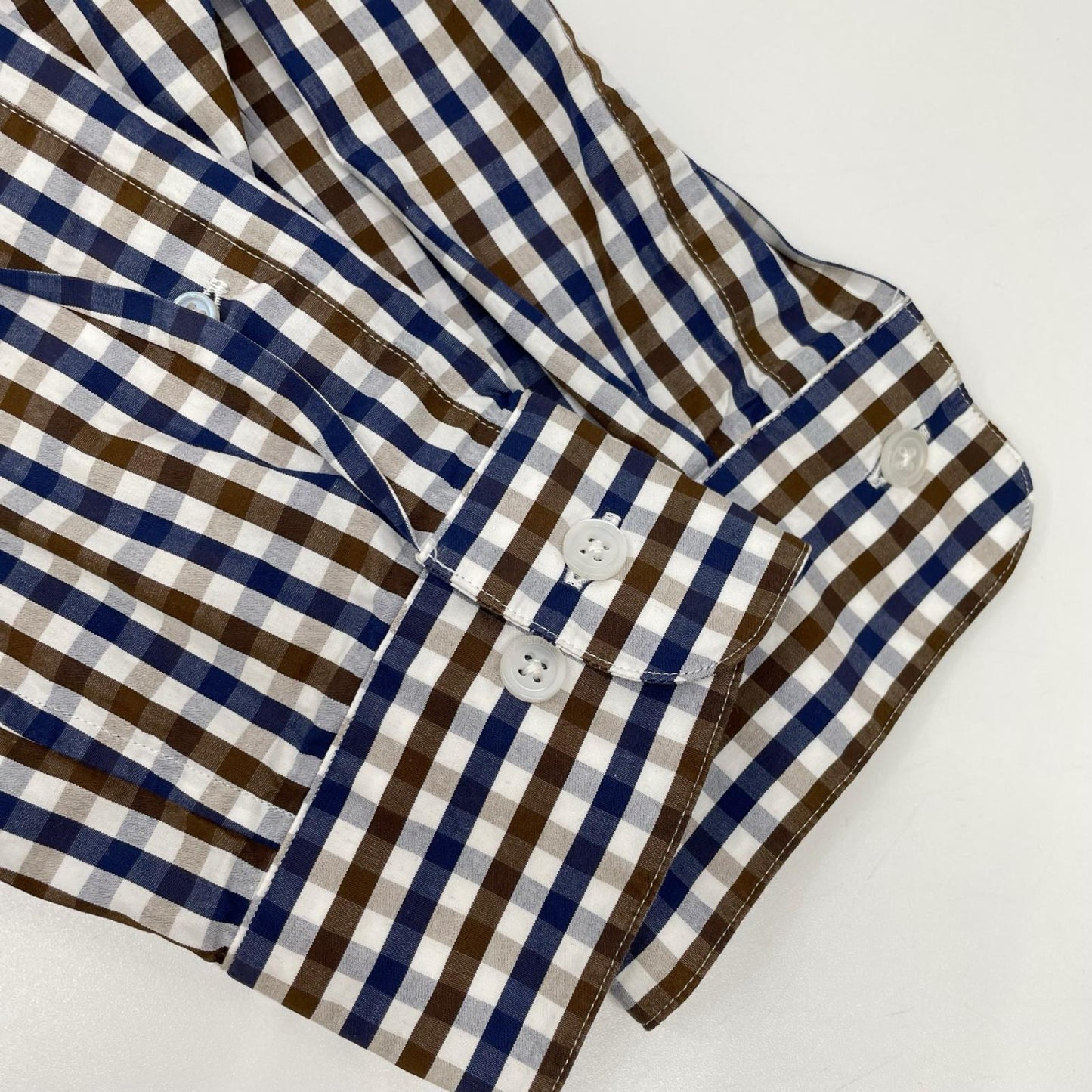 MADISON BLUE マディソンブルー MB231-5011 B.D. SH M.GINGHAM ボタンダウンシャツ トップス