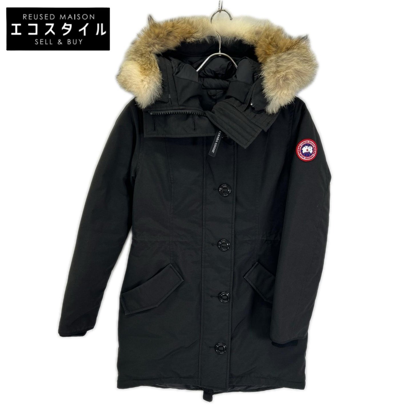 CANADA GOOSE カナダグース 2580LA ブラック Rossclair Parka ダウンコート コート