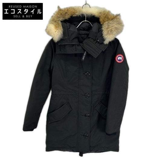 CANADA GOOSE 2580LA Black Rossclair Parka Down Coat Coat