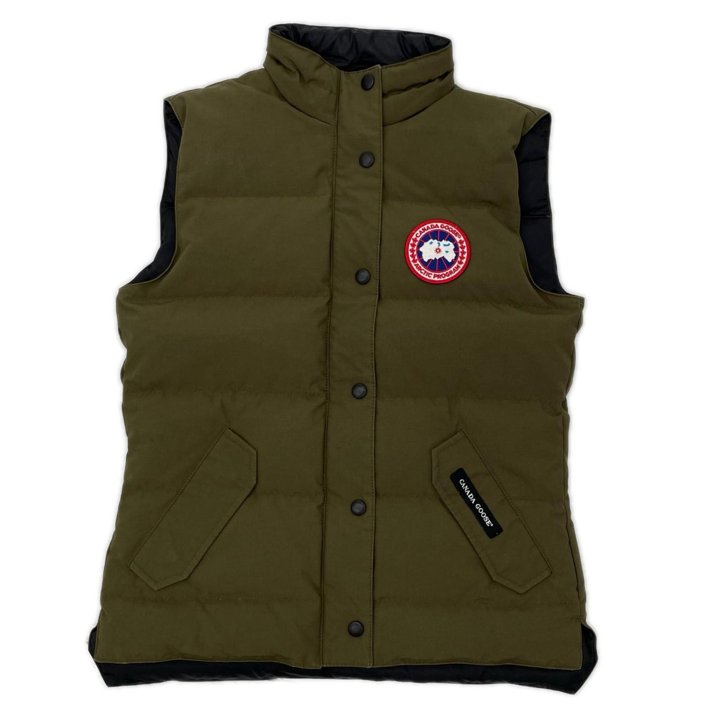 CANADA GOOSE カナダグース 2832L カーキ FREESTYLE VEST ダウンベスト ベスト