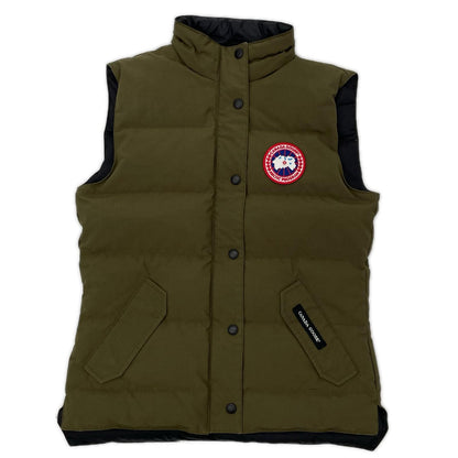 CANADA GOOSE カナダグース 2832L カーキ FREESTYLE VEST ダウンベスト ベスト