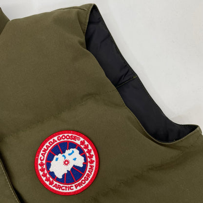 CANADA GOOSE カナダグース 2832L カーキ FREESTYLE VEST ダウンベスト ベスト