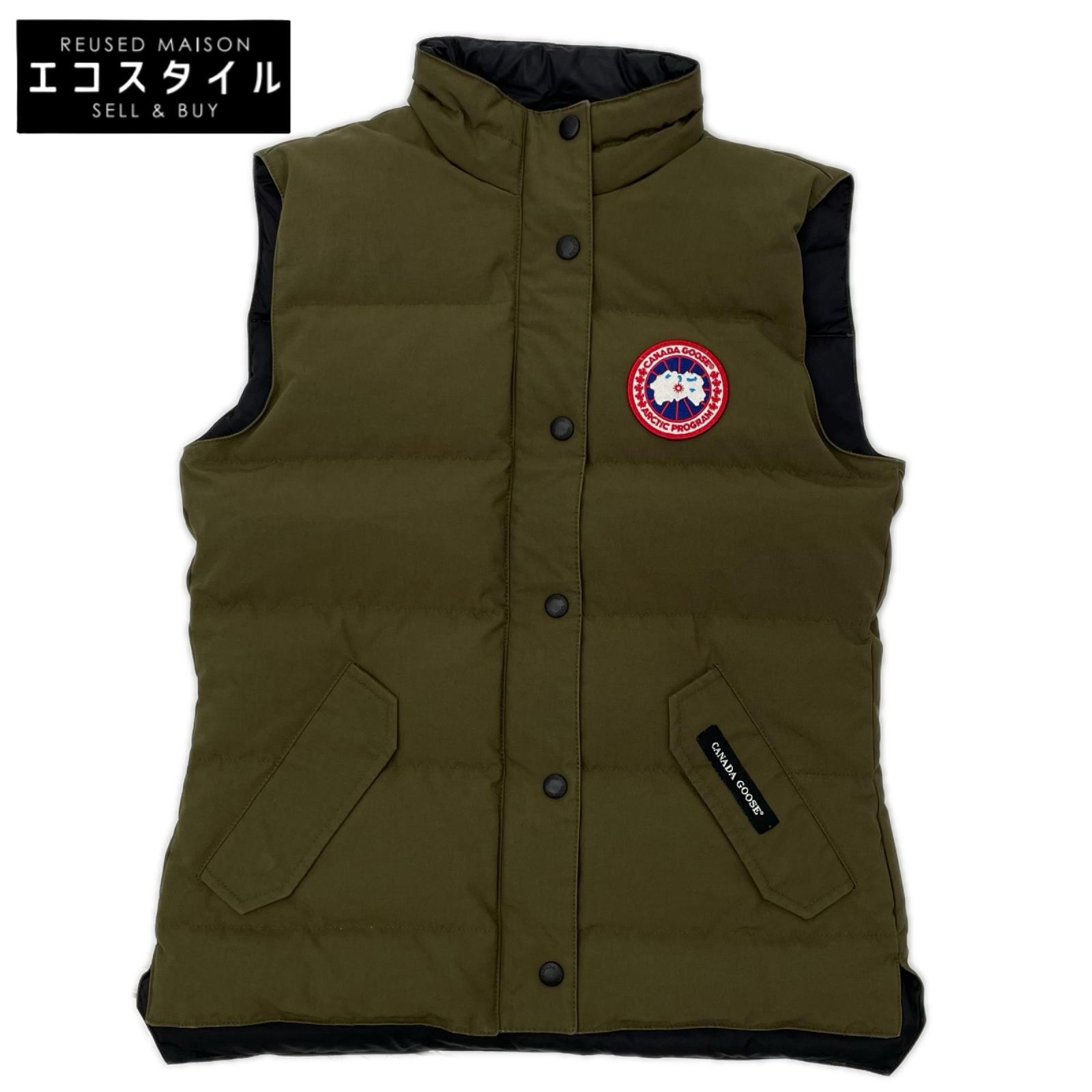 CANADA GOOSE カナダグース 2832L カーキ FREESTYLE VEST ダウンベスト ベスト