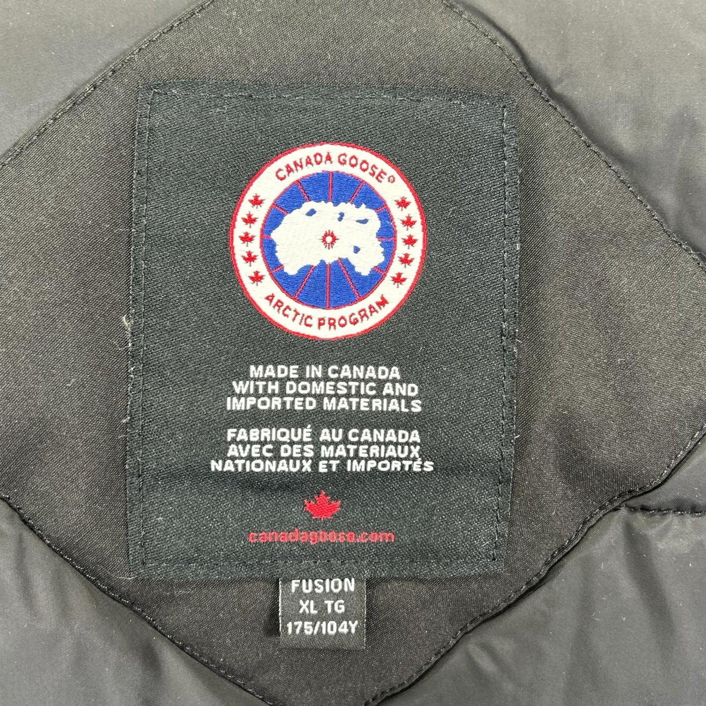 CANADA GOOSE カナダグース 3426MA ブラック CHATEAU PARKA シャトーパーカー ダウンコート コート