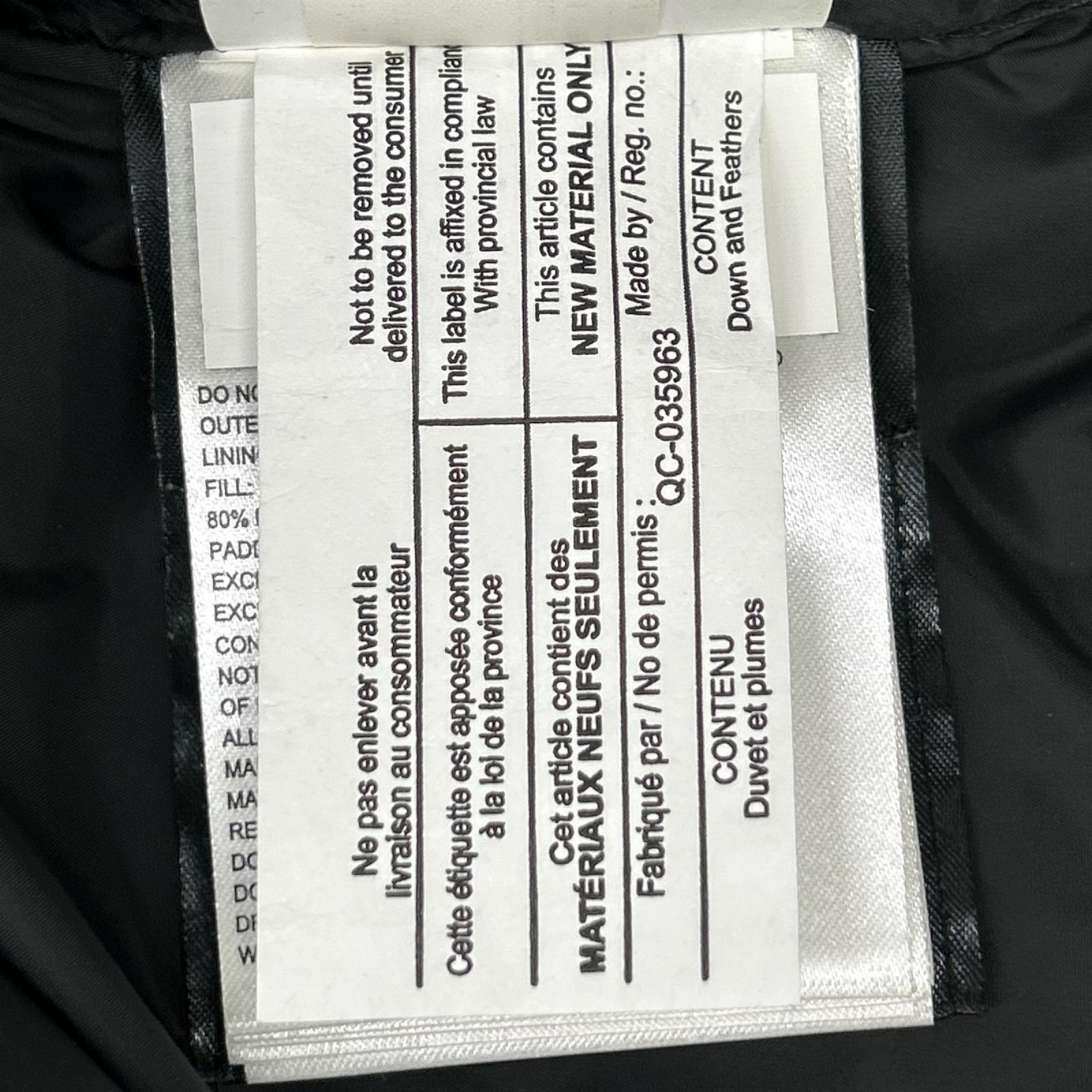 CANADA GOOSE カナダグース 3426MA ブラック CHATEAU PARKA シャトーパーカー ダウンコート コート