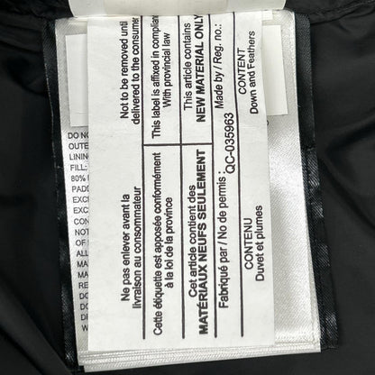 CANADA GOOSE カナダグース 3426MA ブラック CHATEAU PARKA シャトーパーカー ダウンコート コート