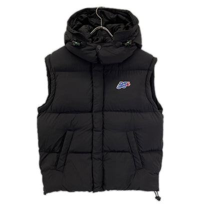 DIESEL ディーゼル A03739 ブラック ナイロン ダウンベスト ジャケット