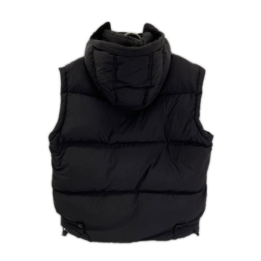DIESEL ディーゼル A03739 ブラック ナイロン ダウンベスト ジャケット