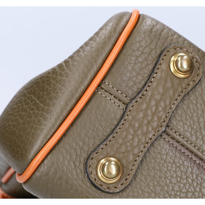 dooney&bourke ドゥニー&バーク ダックロゴ レザーフラップ ハンドバッグ