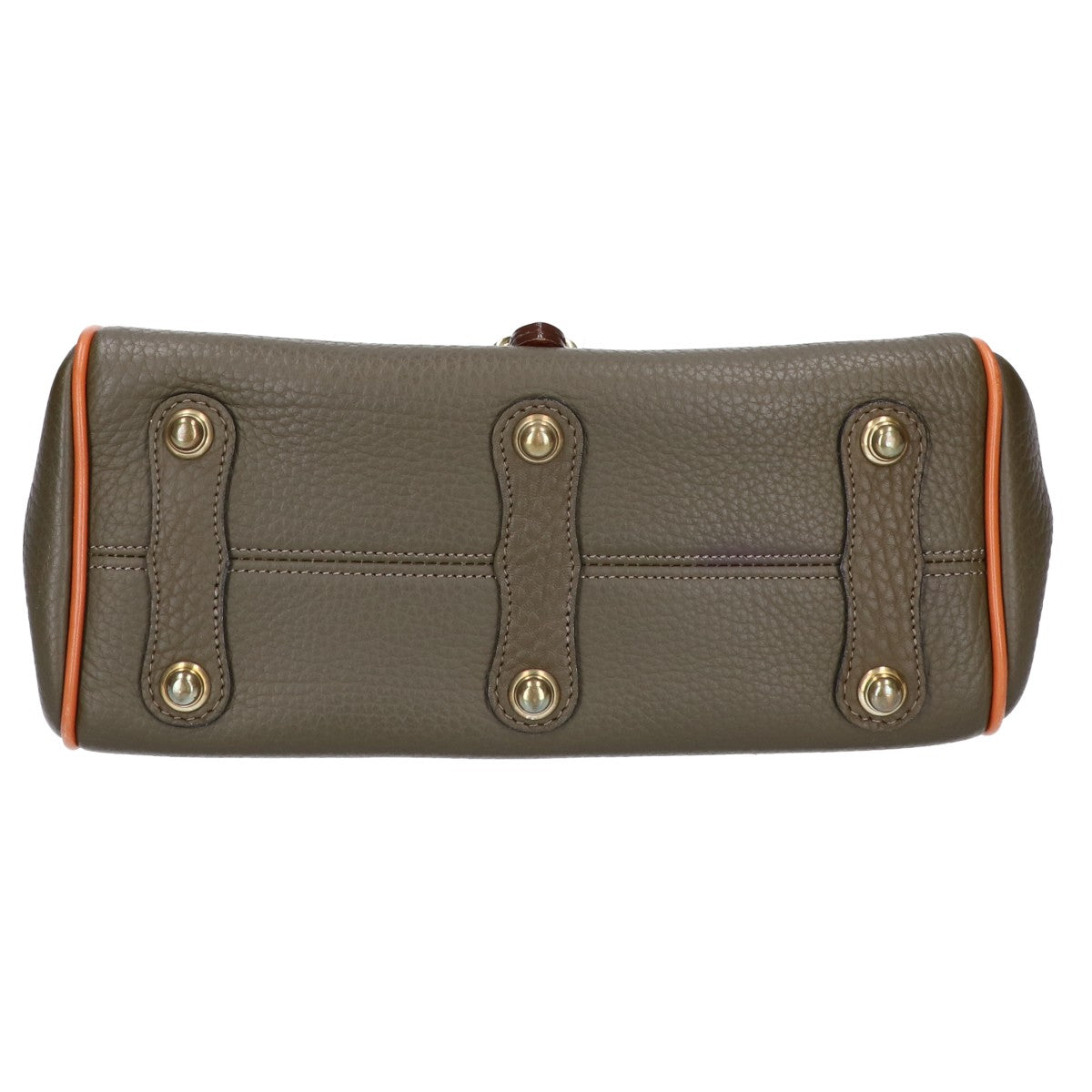 dooney&bourke ドゥニー&バーク ダックロゴ レザーフラップ ハンドバッグ