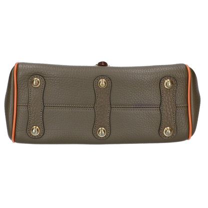 dooney&bourke ドゥニー&バーク ダックロゴ レザーフラップ ハンドバッグ