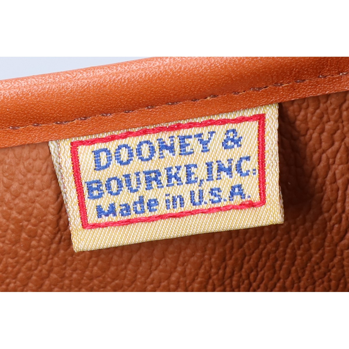 dooney&bourke ドゥニー&バーク ダックロゴ レザーフラップ ハンドバッグ