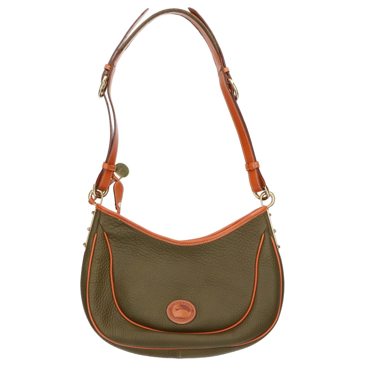 dooney&bourke ドゥニー&バーク ダックロゴ レザー ショルダーバッグ