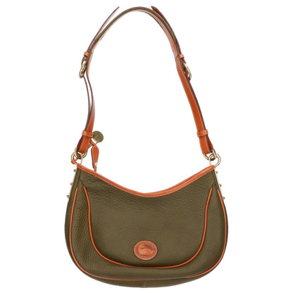 dooney&bourke ドゥニー&バーク ダックロゴ レザー ショルダーバッグ