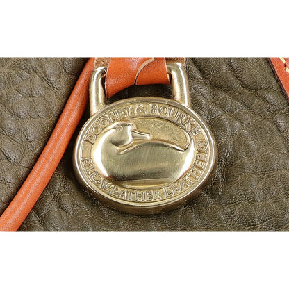 dooney&bourke ドゥニー&バーク ダックロゴ レザー ショルダーバッグ