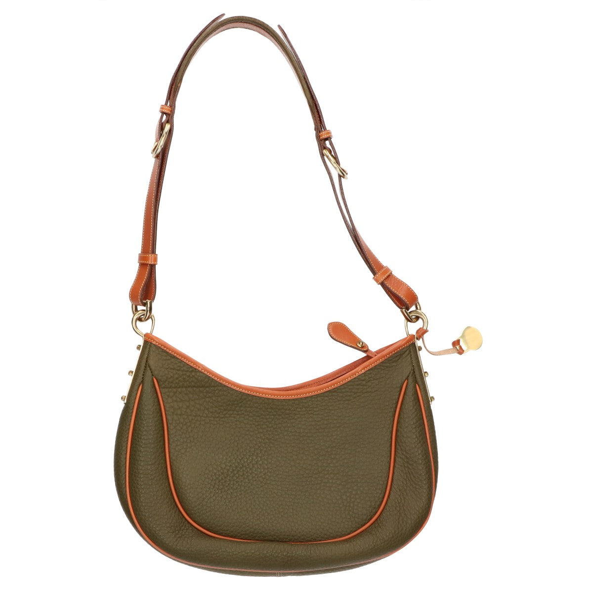 dooney&bourke ドゥニー&バーク ダックロゴ レザー ショルダーバッグ