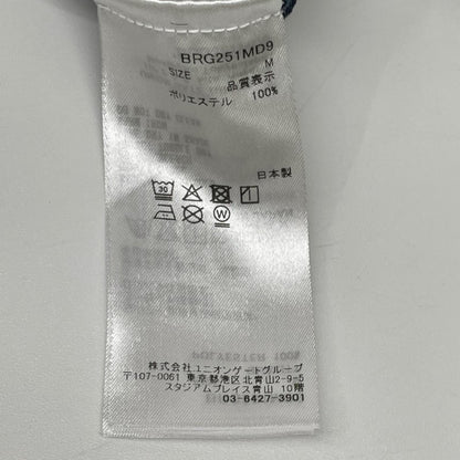 BRIEFING ブリーフィング BRG251MD9 ネイビー ガーメントダイハイネック リラックスフィット トップス