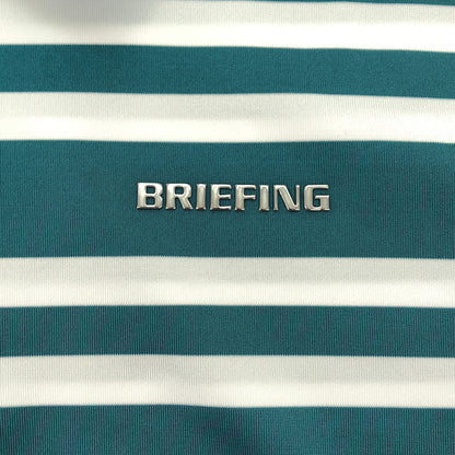 BRIEFING ブリーフィング BRG221M23 ボーダーポロシャツ トップス