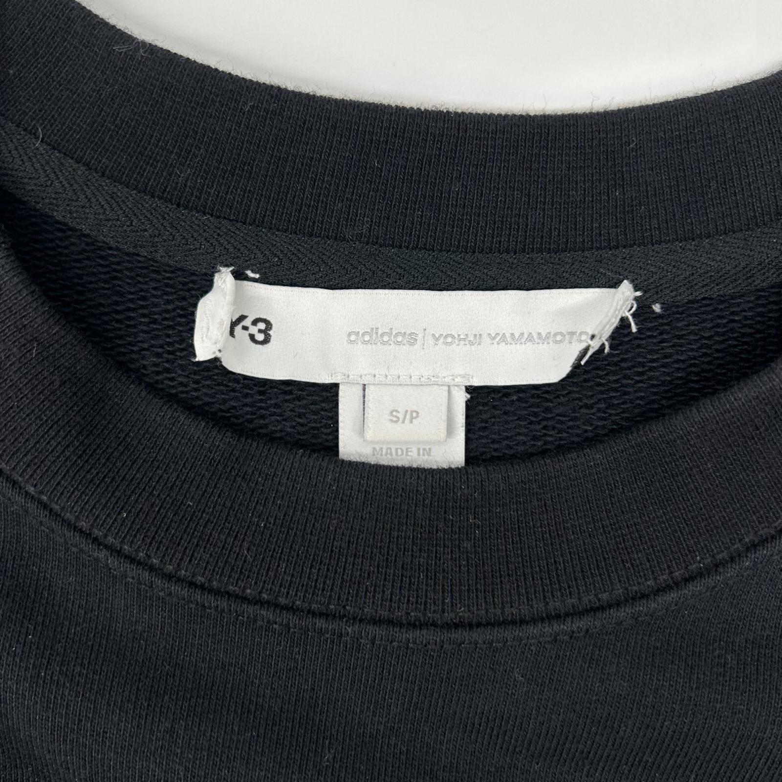 Y-3 ワイスリー 20年 GK4387 ブラック CH1 GFX CREW SWEATSHIRT トレーナー トップス