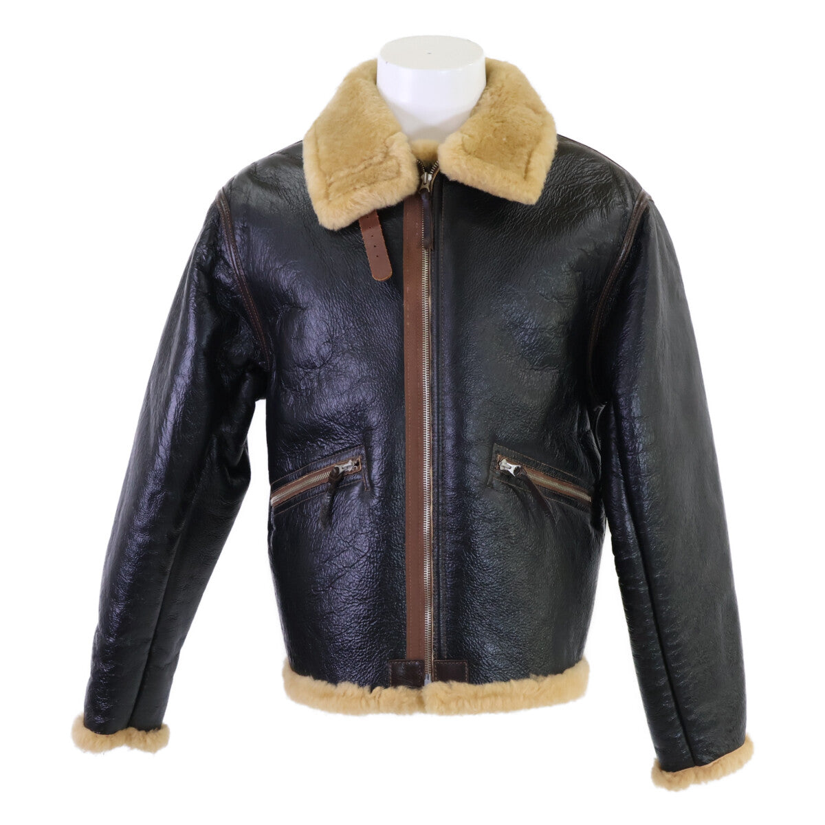 THE FEW ザ フュー 【美品】ラフウェア実名復刻 MITIN Type D-1 ムートン フライトジャケット ジャケット