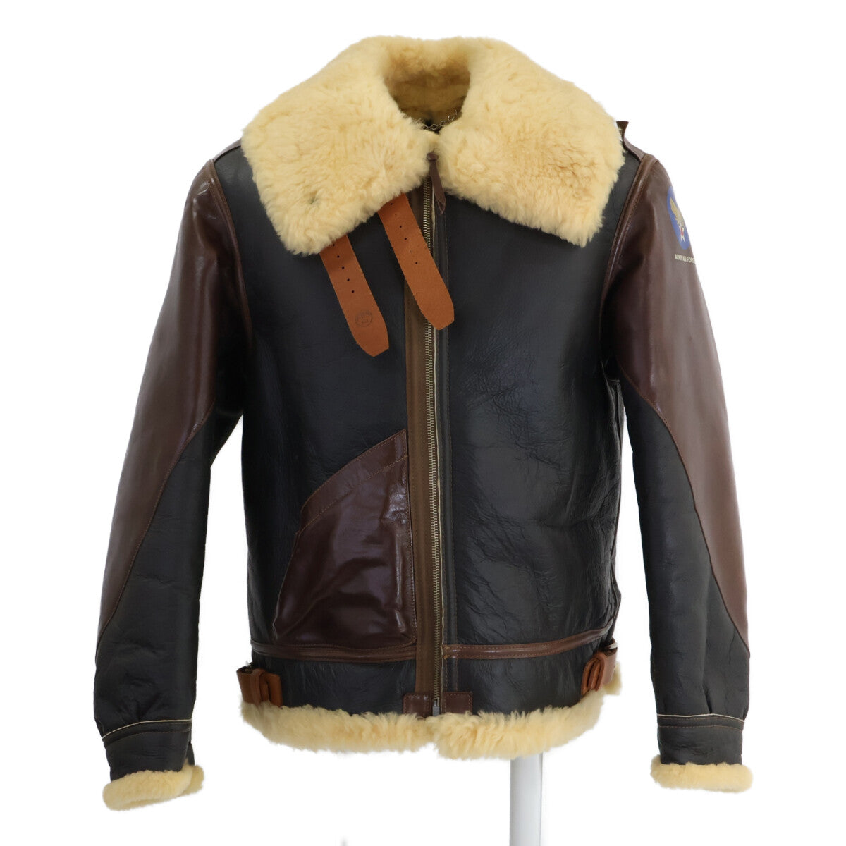 BUZZ RICKSON'S バズリクソンズ 【美品】BR80570 33H5595 ラフウェア実名復刻 Type B3 ムートンｘホースハイド フライトジャケット ジャケット