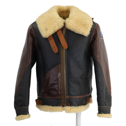 BUZZ RICKSON'S バズリクソンズ 【美品】BR80570 33H5595 ラフウェア実名復刻 Type B3 ムートンｘホースハイド フライトジャケット ジャケット