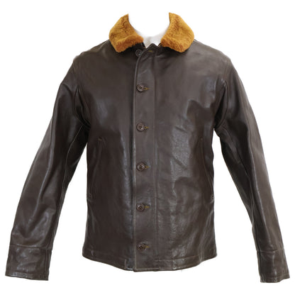 TOYS McCOY PRODUCT トイズマッコイプロダクト 【美品】TMJ2437 McHILL LEATHERS N-1 ホースハイド デッキジャケット ジャケット