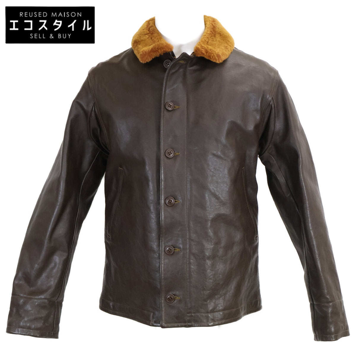 TOYS McCOY PRODUCT トイズマッコイプロダクト 【美品】TMJ2437 McHILL LEATHERS N-1 ホースハイド デッキジャケット ジャケット
