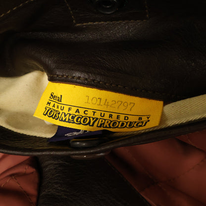 TOYS McCOY PRODUCT トイズマッコイプロダクト 【美品】TMJ2437 McHILL LEATHERS N-1 ホースハイド デッキジャケット ジャケット