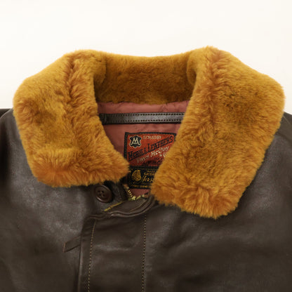 TOYS McCOY PRODUCT トイズマッコイプロダクト 【美品】TMJ2437 McHILL LEATHERS N-1 ホースハイド デッキジャケット ジャケット