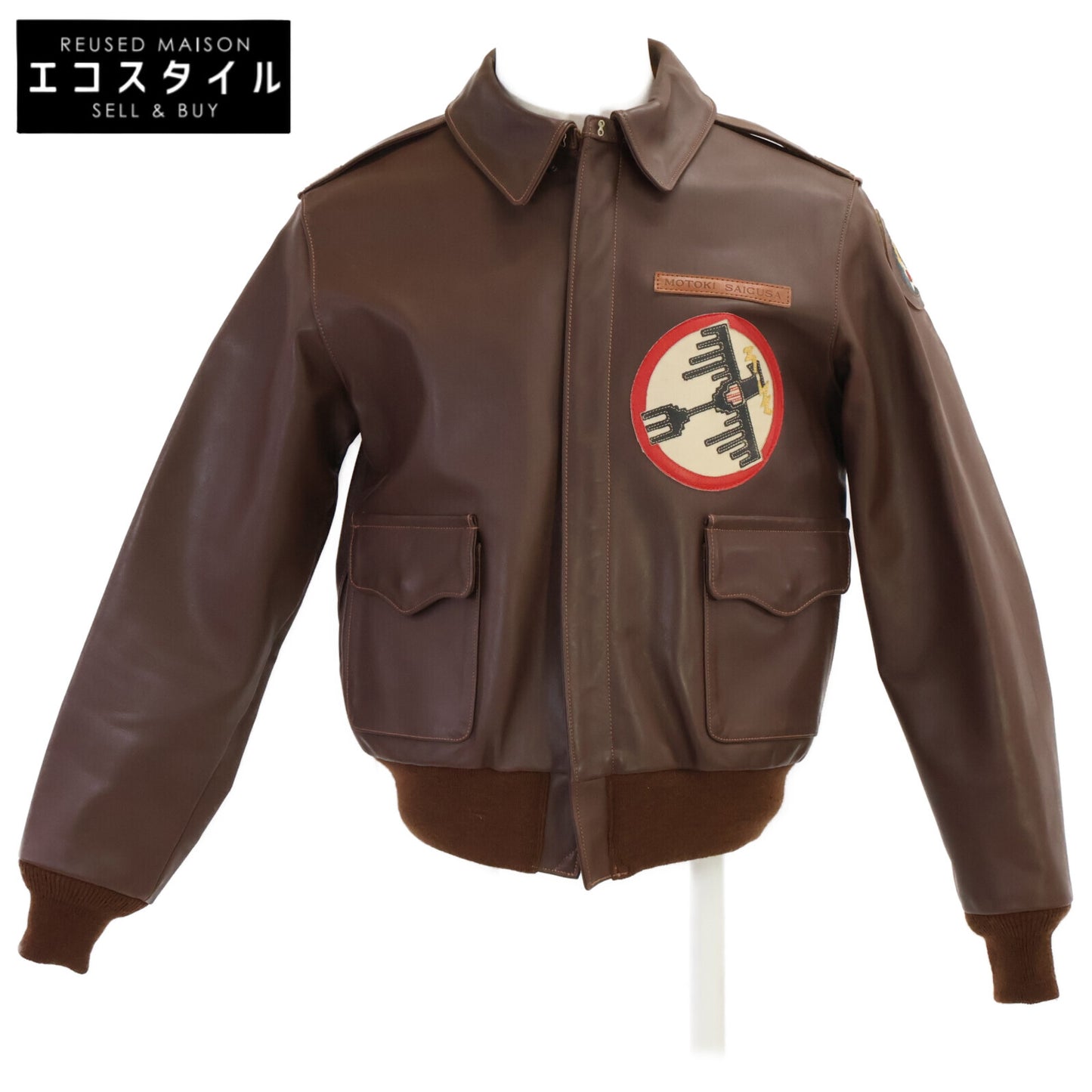 THE REAL MCCOY'S ザリアルマッコイズ 30ー1415 W535 AC-23380 ラフウェア実名復刻 A-2 フライトジャケット ジャケット