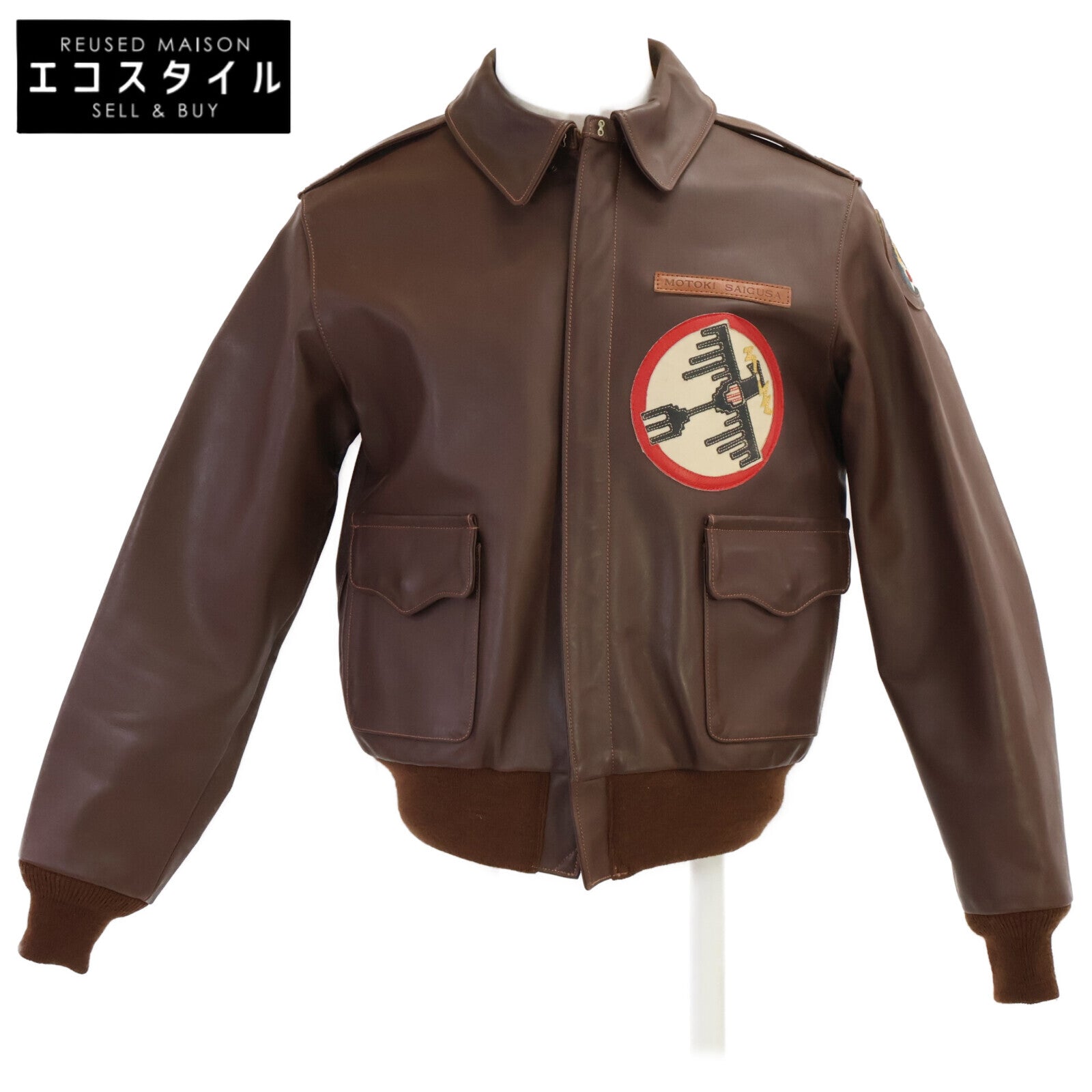 THE REAL MCCOY'S ザリアルマッコイズ 30ー1415 W535 AC-23380 ラフウェア実名復刻 A-2 フライトジャケット ジャケット