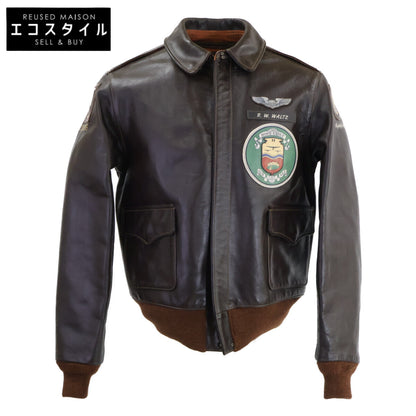 THE FEW ザ フュー 【美品】30ー1415 42ー1402 WERBER SPORTSWEAR実名復刻 A-2 フライトジャケット ジャケット