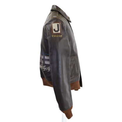 THE FEW ザ フュー 【美品】30ー1415 42ー1402 WERBER SPORTSWEAR実名復刻 A-2 フライトジャケット ジャケット