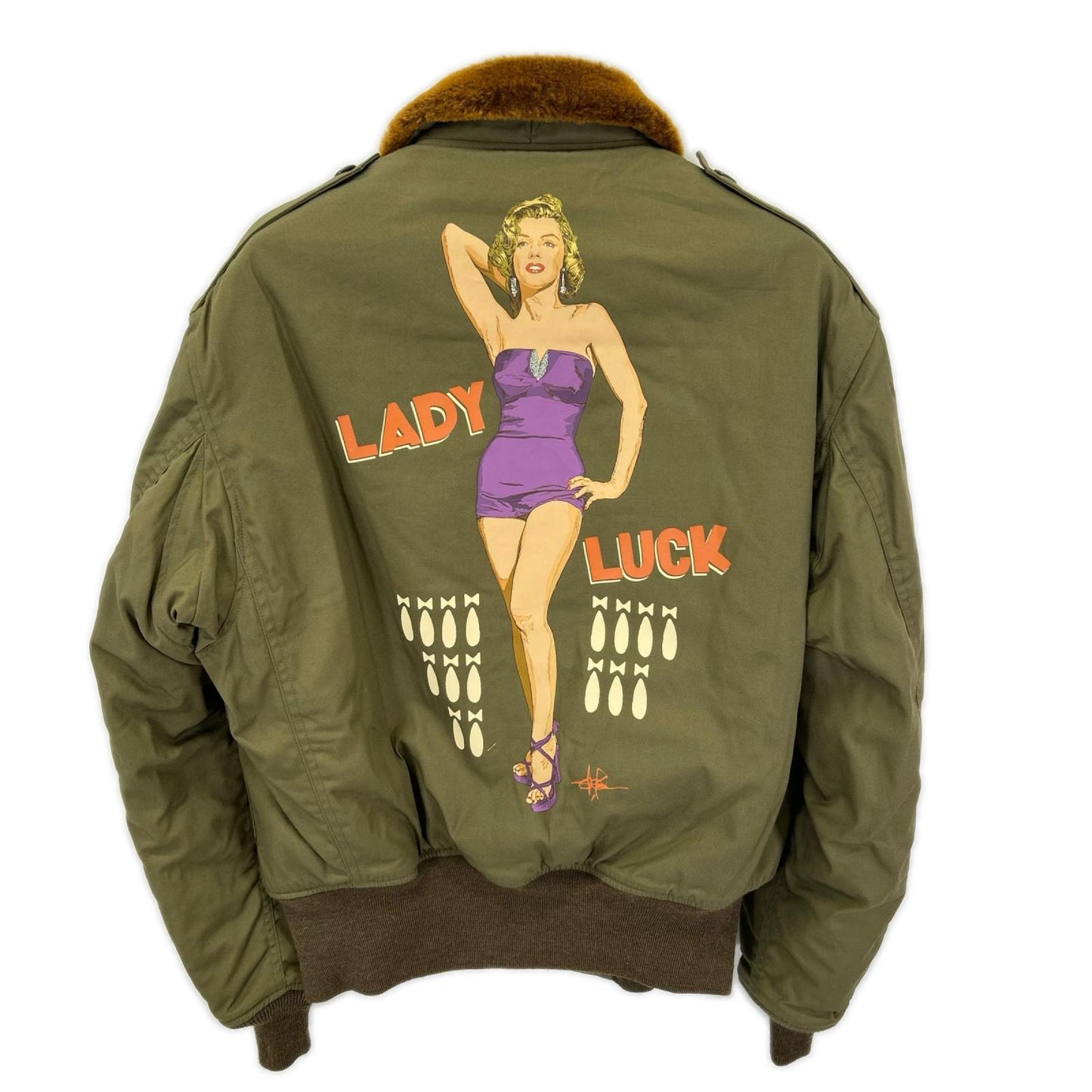 TOYS McCOY PRODUCT トイズマッコイプロダクト TMJ1714 マリリンモンロー LADY LUCK B-10フライトジャケット ジャケット