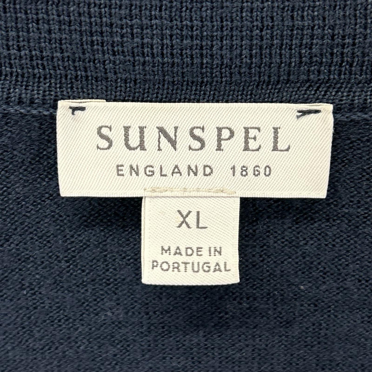 SUNSPEL サンスペル MCAR8223 ネイビー メリノウールカーディガン トップス