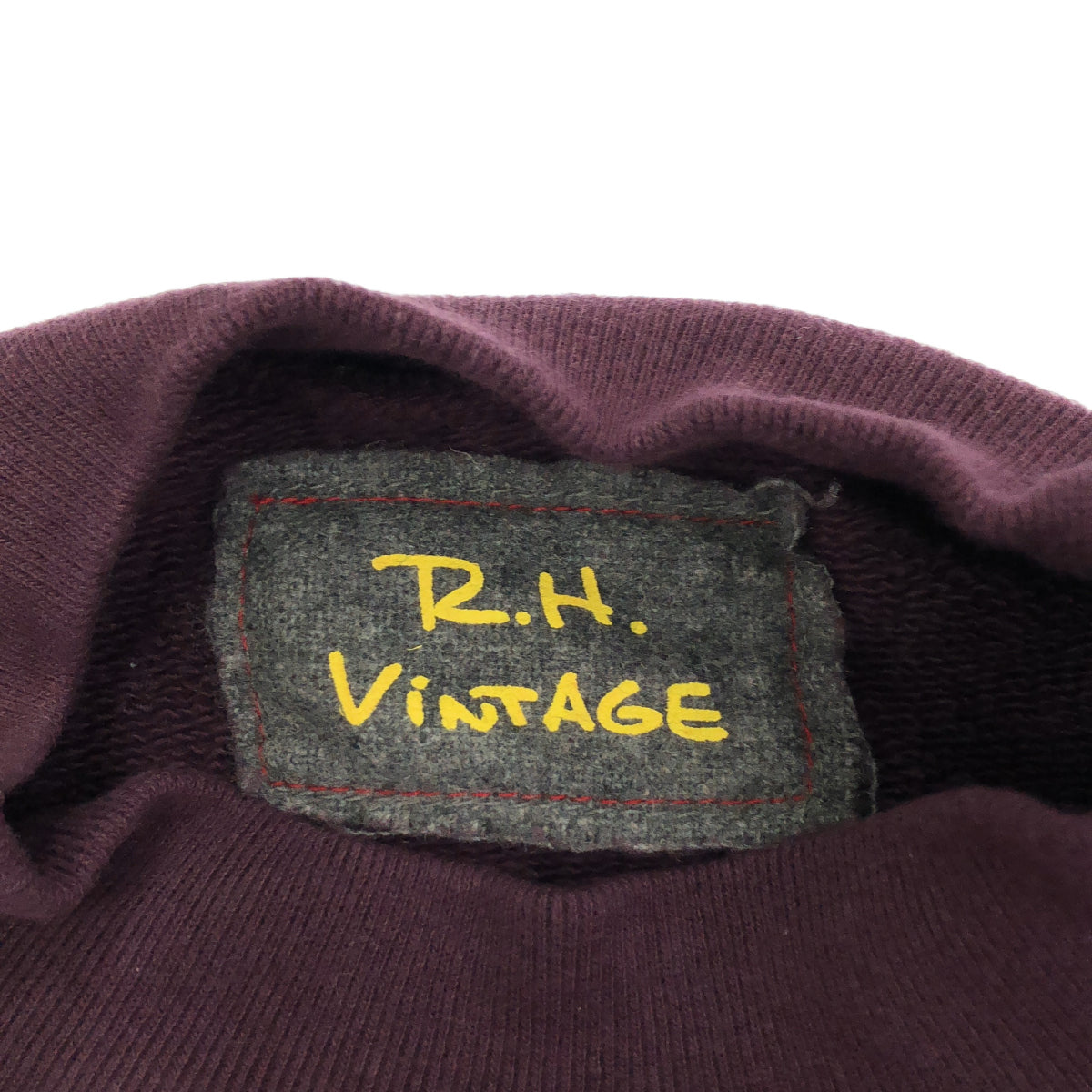 R.H VINTAGE ロンハーマンヴィンテージ 4210900088 パープル モックネックスウェットトレーナー トップス