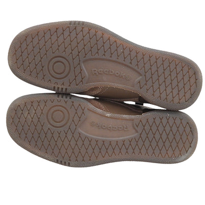 Reebok リーボック 美品 CLUB C 85 Vintage スニーカー シューズ レディース ブラウン 23.5cm RB00093 R00112 シューズ