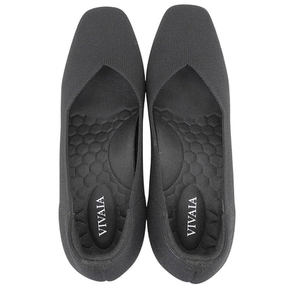 VIVAIA ビバイア MEGAN パンプス シューズ レディース 黒 ブラック 36.5 シューズ