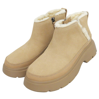 UGG アグ 新品同様 カリミューズ ウルトラ ミニ スリッポン シューズ レディース ベージュ 24cm 1174495 シューズ