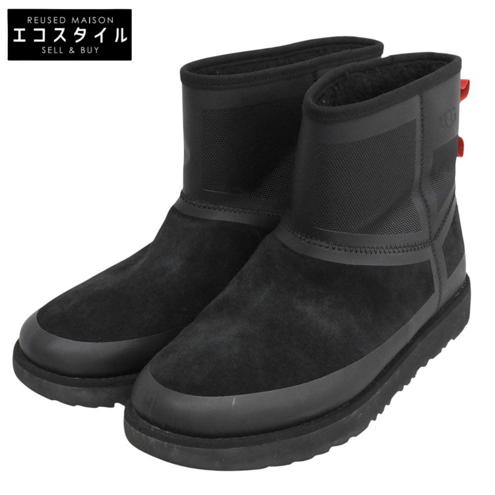 UGG アグ 美品 CLASSIC MINI URBAN TECH WEATHER ブーツ 黒 ブラック 28cm 1103877 シューズ メンズ シューズ