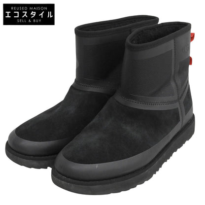 UGG アグ 美品 CLASSIC MINI URBAN TECH WEATHER ブーツ 黒 ブラック 28cm 1103877 シューズ メンズ シューズ