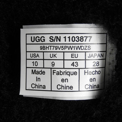 UGG アグ 美品 CLASSIC MINI URBAN TECH WEATHER ブーツ 黒 ブラック 28cm 1103877 シューズ メンズ シューズ